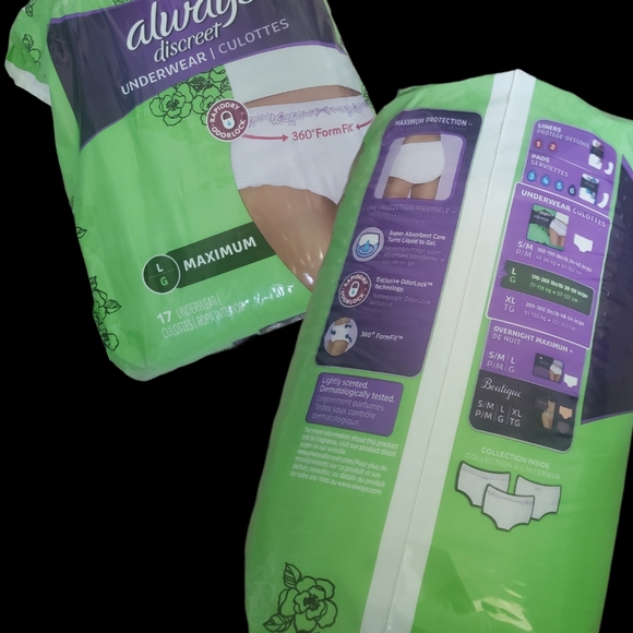 🛍BOGO Always Discreet Underwear - Picture 2 of 4